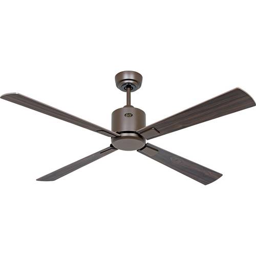 Thumbnail - CasaFan ECO NEO III 132 BZ-NB/KI WiFi Flügel Nussbaum/Kirsche Deckenventilator 27 W (Ø x H) 132 cm x 360 mm Bronze mit F...