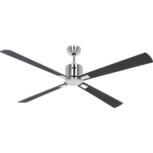 Thumbnail - CasaFan ECO NEO III 152 BN-WN/SI WiFi Flügel Wenge/silber Deckenventilator 27 W (Ø x H) 152 cm x 360 mm Chrom (gebürstet...