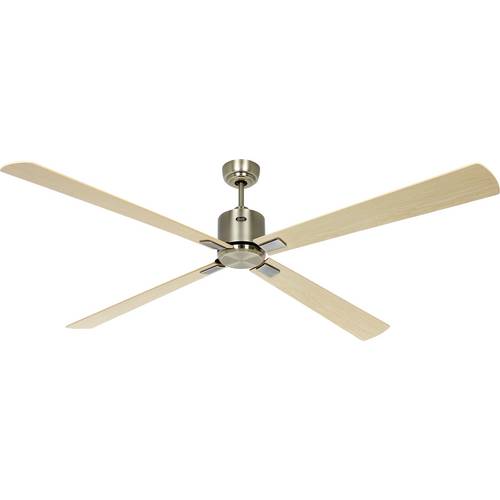 Thumbnail - CasaFan ECO NEO III 180-4 MA-AH/BU WiFi Flügel Ahorn/Buche Deckenventilator 28 W (Ø x H) 180 cm x 360 mm Messing-antik m...