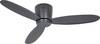 CasaFan ECO PLANO II 112 BG-BG WiFi Deckenventilator 13 W (Ø x H) 112 cm x 160 mm Basalt-Grau mit Fernbedienung, Timer, Winterbetrieb, App gesteuert