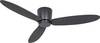 CasaFan ECO PLANO II 132 BG-BG WiFi Deckenventilator 28 W (Ø x H) 132 cm x 160 mm Basalt-Grau mit Fernbedienung, Timer, Winterbetrieb, App gesteuert
