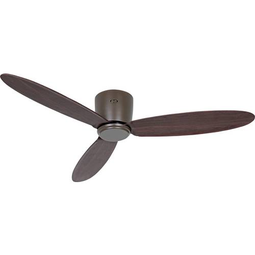 Thumbnail - CasaFan ECO PLANO II 132 BZ-NB WiFi Flügel Nussbaum Deckenventilator 28 W (Ø x H) 132 cm x 160 mm Bronze mit Fernbedienu...