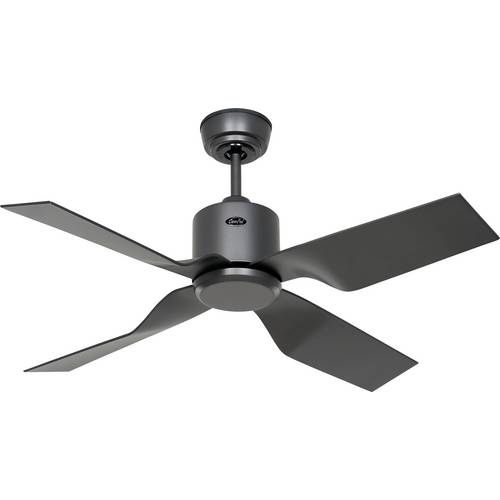 Thumbnail - CasaFan ECO VENTOS IP44 102 BG-BG WiFi Flügel basaltgrau Deckenventilator 25 W (Ø x H) 102 cm x 435 mm Basalt-Grau mit F...