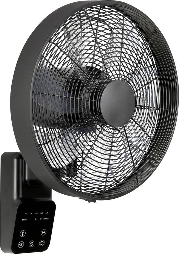 Wandventilator Airos Eco Design Wall II Schwarz