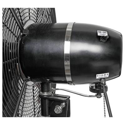 CasaFan WM3 Wall Eco IP44 SL Wandventilator 123 W (Ø x H) 70 cm x 700 mm Schwarz Winterbetrieb-3