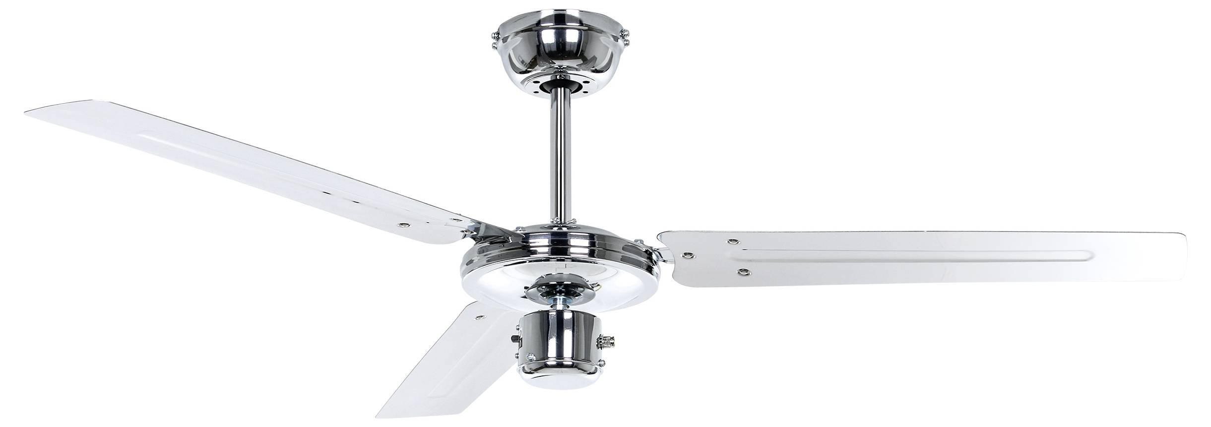 CasaFan TRISTAR-Z 120 CH Flügel Chrom Deckenventilator 59 W (Ø x H) 122 cm x 270 mm Chrom Winterbetrieb-2
