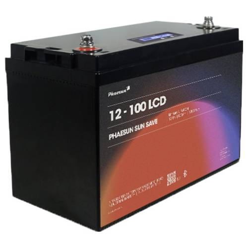 Thumbnail - Phaesun PF-Underseat-12-100LCD Spezial-Akku LiFePO 4 12.8 V/DC 100 Ah 1 St.