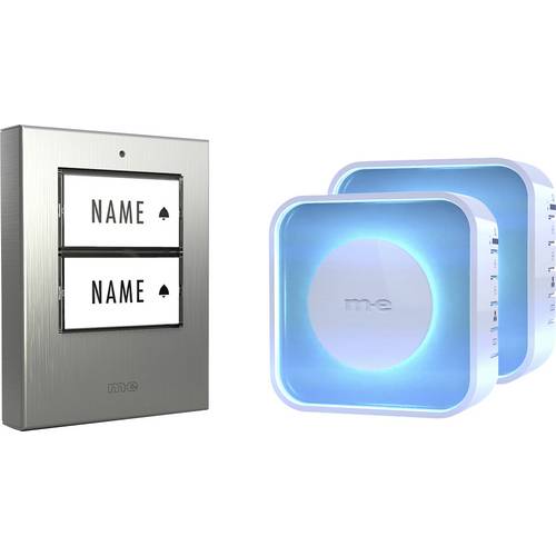 m-e modern-electronics 100062 Funkklingel beleuchtet