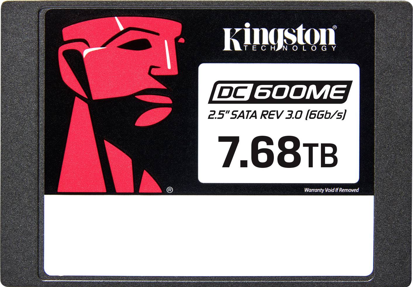 Kingston Enterprise 7.68 TB Interne SATA SSD 6.35 cm (2.5 Zoll) SATA III SEDC600ME/7680G