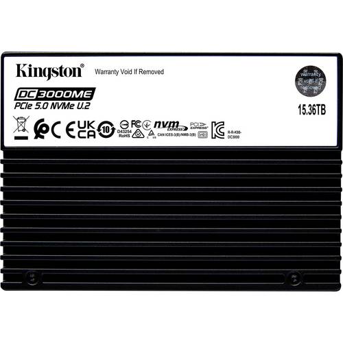 Thumbnail - Kingston Enterprise 15.4 TB Interne U.2 PCIe NVMe SSD 6.35 cm (2.5 Zoll) PCIe SEDC3000ME/15T3