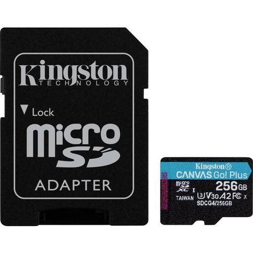 Kingston Canvas Go! Plus microSDXC-Karte 256 GB Class 10 UHS-I