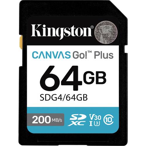 Kingston Canvas Go! Plus microSDXC-Karte 64 GB Class 10 UHS-I