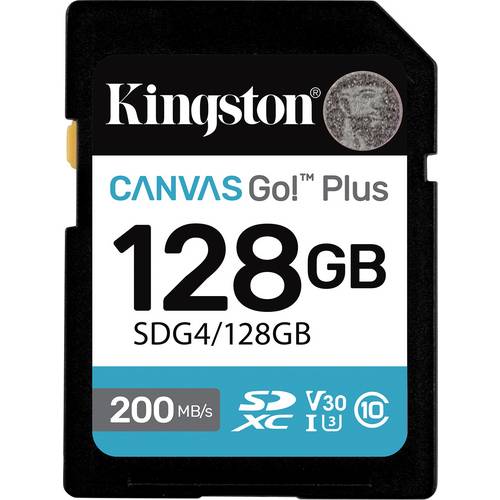 Thumbnail - Kingston Canvas Go! Plus microSDXC-Karte 128 GB Class 10 UHS-I