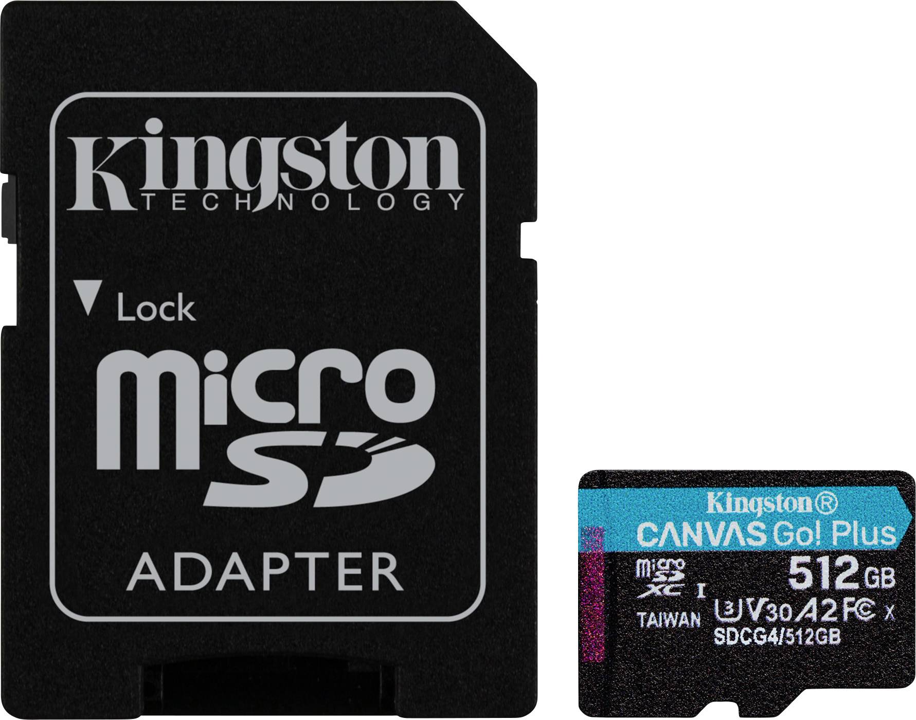 Kingston Canvas Go! Plus microSDXC-kaart 512 GB Class 10 UHS-I