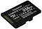 Kingston 256 GB microSD-Karte, schwarz, mit Aufschrift "Canvas Select Plus", mit Speicherkapazität und Spezifikationen wie A1 und UHS-I.
