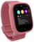 A smartwatch with a pink band displays a message notification: 'Mom: Don't forget your water bottle, Mia. Love you, Mom.'