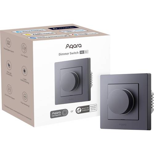 Thumbnail - Aqara KD-R01D-G Drehdimmer Geeignet für Leuchtmittel: Glühlampe, Halogenlampe Grau