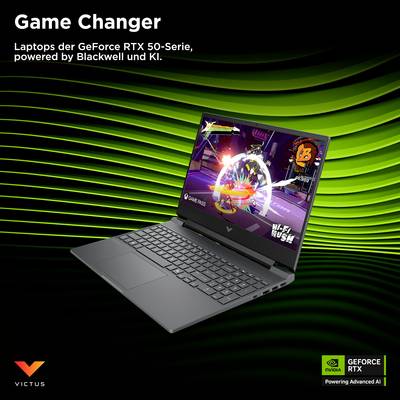 HP Gaming Notebook 39.6 cm (15.6 Zoll) Full HD AMD Ryzen AI 7 350 16 GB RAM GeForce RTX™ 5060 1 TB SSD Deutsch, QWERTZ M-3