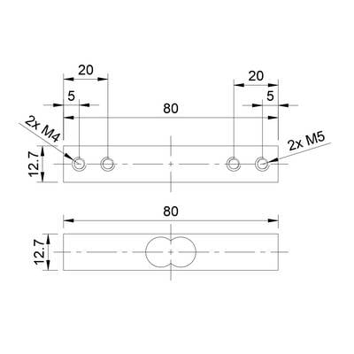 Joy-it HX711-40 HX711-40 HX711 ADC Modul mit 40kg Wägezelle - 24 Bit A/D Wandler kalibriert Werksstandard (ohne Zertifik-1