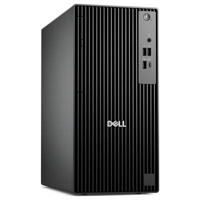 Schwarzer Desktop-Computerturm mit vertikaler Gitterdesign, ausgestattet mit Einschaltknopf, USB-Anschlüssen und Kopfhörerbuchse auf der Frontblende.