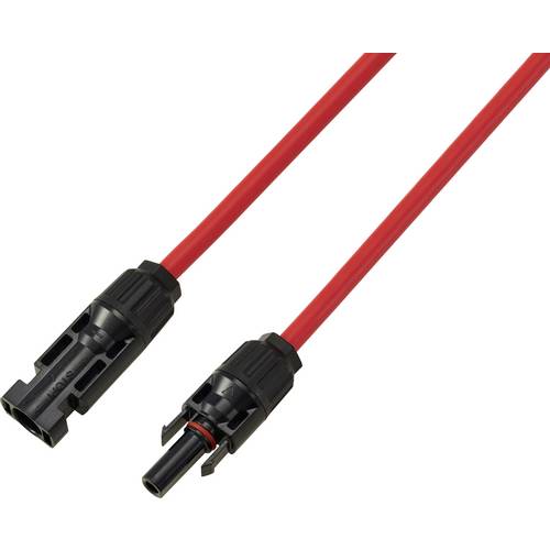 TRU COMPONENTS TC-13805732 Solarkabel Verlängerung 6.0 mm² 30 A Kabellänge 1 m
