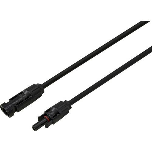 TRU COMPONENTS TC-13805748 Solarkabel Verlängerung 6.0 mm² 30 A Kabellänge 2 m