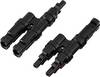 2 fach PV-Abzweigverbinder-Set TC-13805792 Schwarz TRU COMPONENTS Inhalt: 2 St.