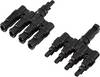 4 fach PV-Abzweigverbinder-Set TC-13805800 Schwarz TRU COMPONENTS Inhalt: 2 St.