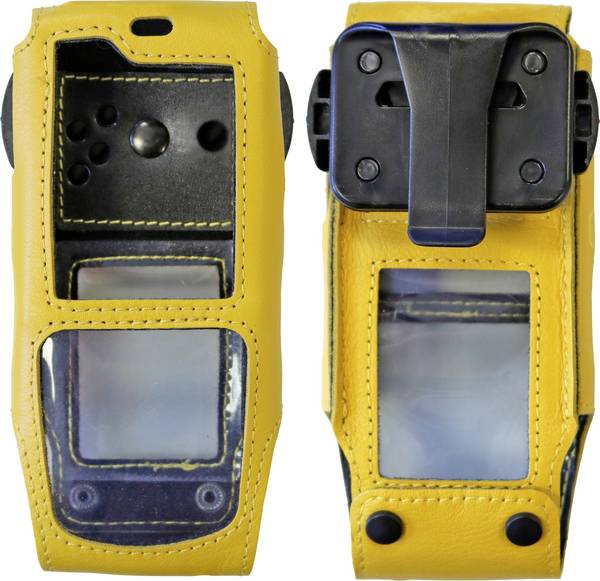 iSafe MOBILE Leather Case yellow IS120.x Ledertasche  IS520.1, IS120.2  Gürteltasche