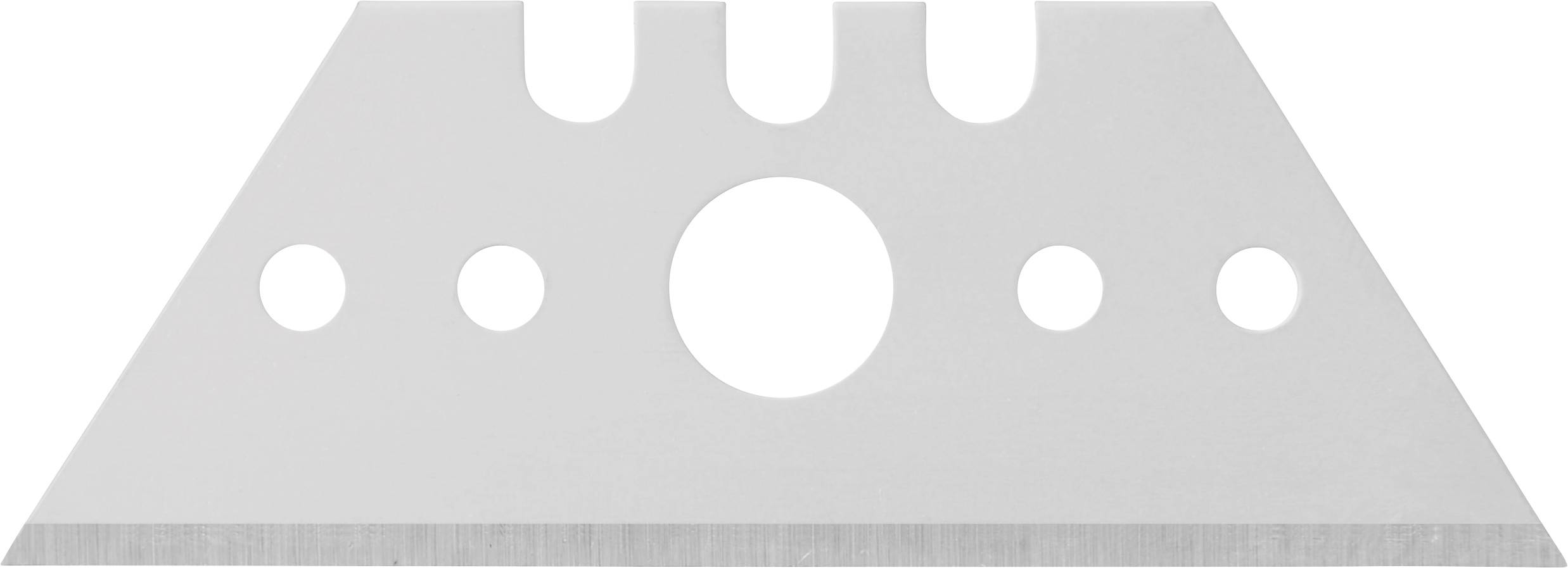 TOOLCRAFT TO-10354665 Trapezklinge 53 10 St.