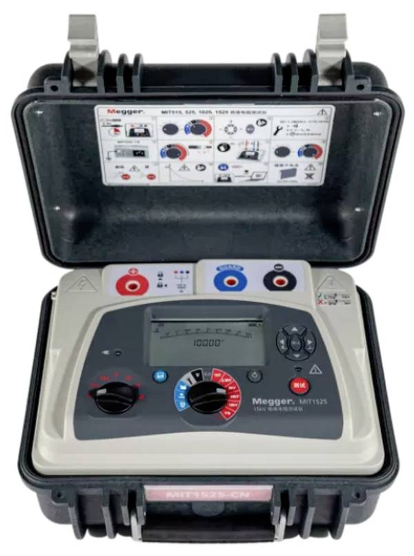 Megger MIT1025/2-EU ADVANCED 10kV IRT 2024 PIP Isolationsmessgerät 500 V, 1000 V, 2500 V, 5000 V, 10000 V 20 TΩ