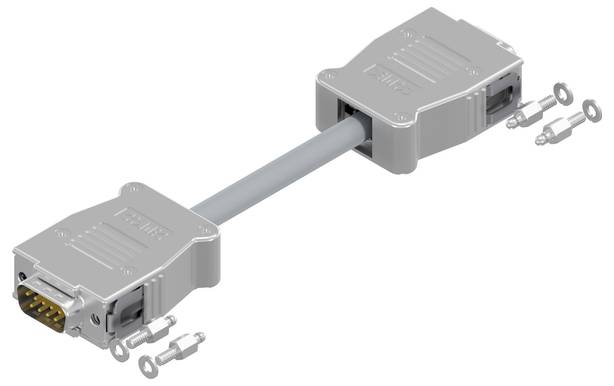 Conec SnapLock Verbindungsleitung Stecker - Buchse 3 m 1 St.