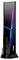 Ein schlanker, vertikaler MSI Gaming-Desktop-Tower mit RGB-Beleuchtung und mehreren frontseitigen Anschlüssen, einschließlich USB- und Audioports.