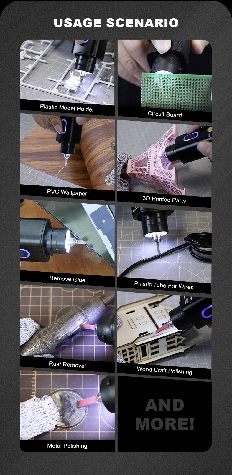 Jakemy Ultrasonic Cutter & Polisher Styroporschneider 35 W 1 St.-12