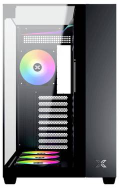 Xigmatek AQUA V Midi-Tower PC-Gehäuse  Schwarz