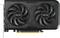 Eine schwarze ASUS-Grafikkarte mit zwei großen Kühlventilatoren, entwickelt für effiziente Wärmeableitung in Hochleistungscomputersystemen.