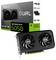 ASUS GeForce RTX 5050 Grafikkarte mit Doppellüftern, gezeigt mit Produktverpackung, die '8GB GDDR5' und Overclocking-Funktionen hervorhebt.