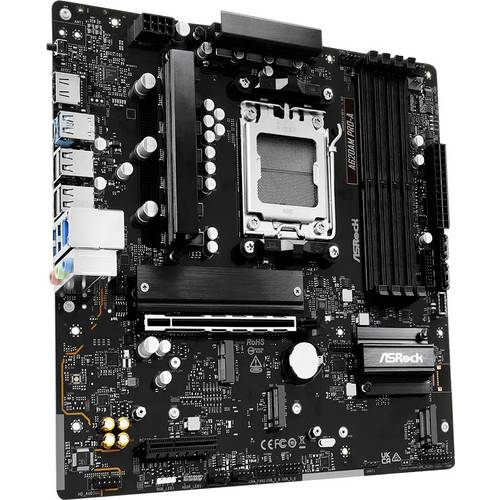 Thumbnail - ASRock A620AM Pro-A Mainboard Sockel (PC) AMD® AM5 Formfaktor (Details) Micro-ATX Mainboard-Chipsatz AMD® A620A