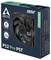 'Arctic P12 Pro PST' Computerlüfter-Verpackung, mit einem 120-mm-Schwarzlüfter mit PWM, PST-Technologie, RGB-Modus und 6 Jahren Garantie.