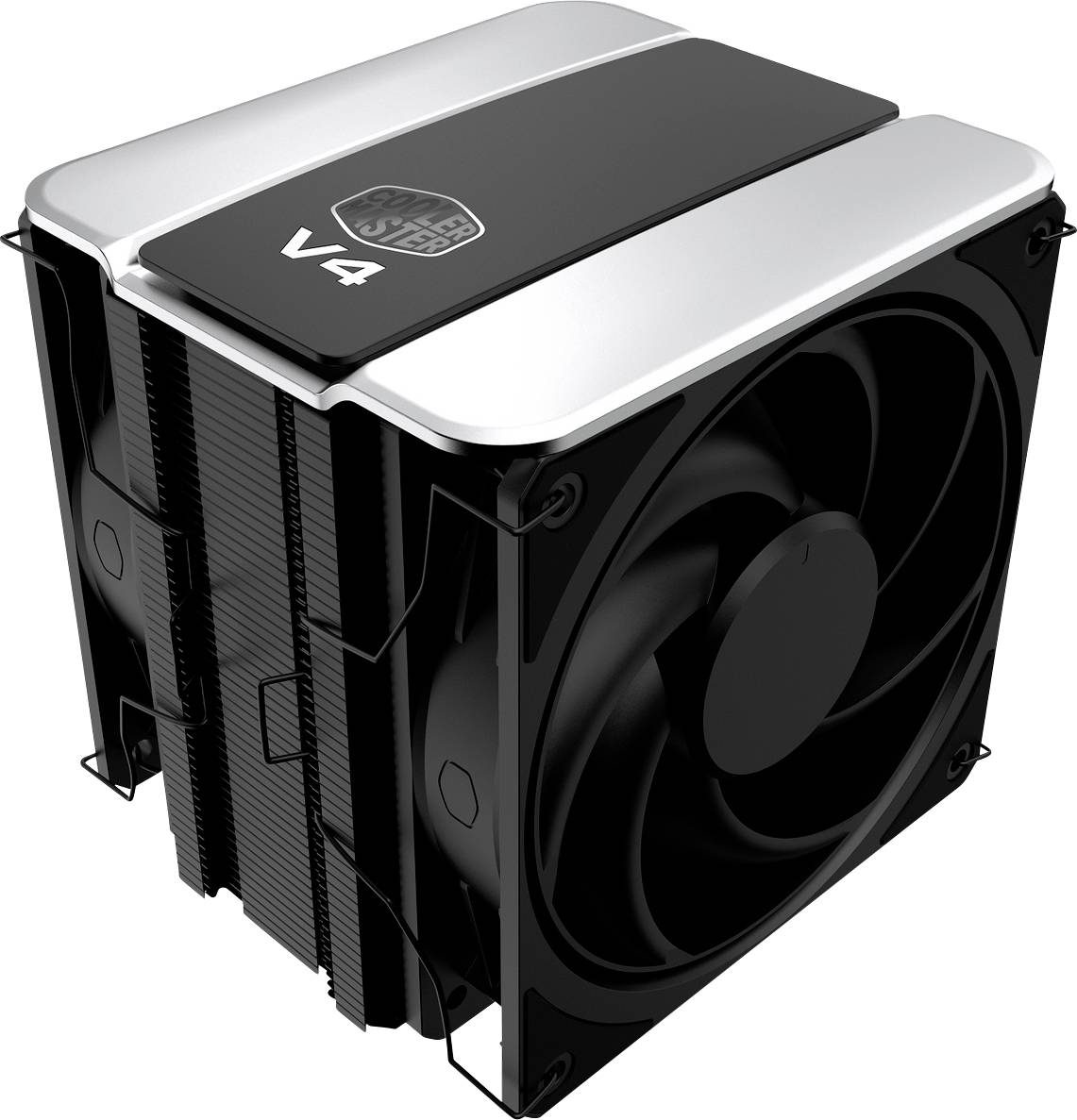 Cooler Master V4 Alpha CPU-Kühler mit Lüfter Intel® LGA 1851, Intel® LGA 1700, Intel® LGA 1200, Intel® LGA 1150, Intel® 