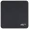 Ein schwarzes, quadratisches MSI-Logo auf einem dunklen Hintergrund.