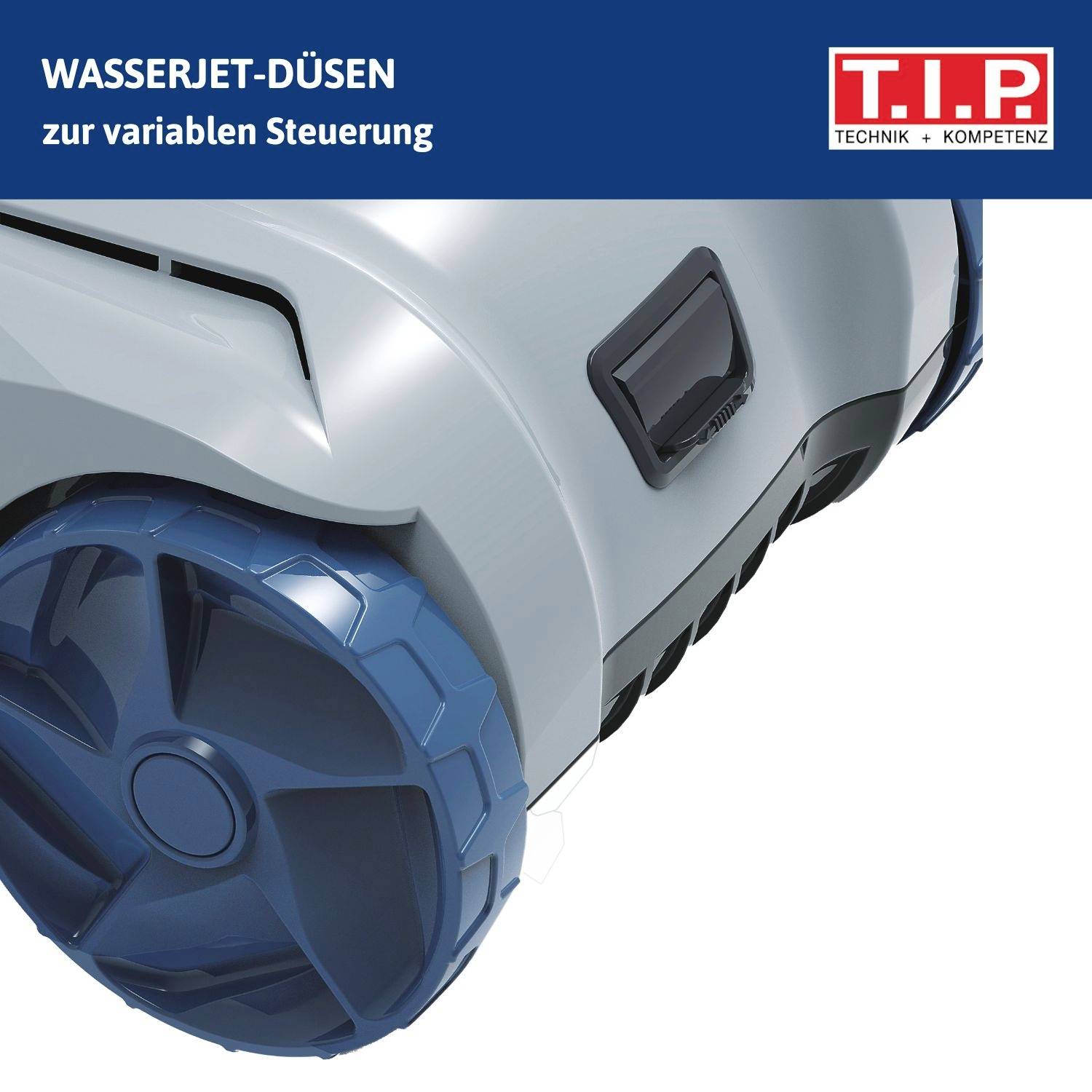 'Wasserstrahl-Düsen zur variablen Steuerung'