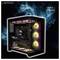 High-Performance-Gaming-PC mit RGB-Beleuchtung, mehrere Lüfter und Anschlüsse, einschließlich '2x USB 3.0', '1x USB 3.0 Typ-C' und Audioports.