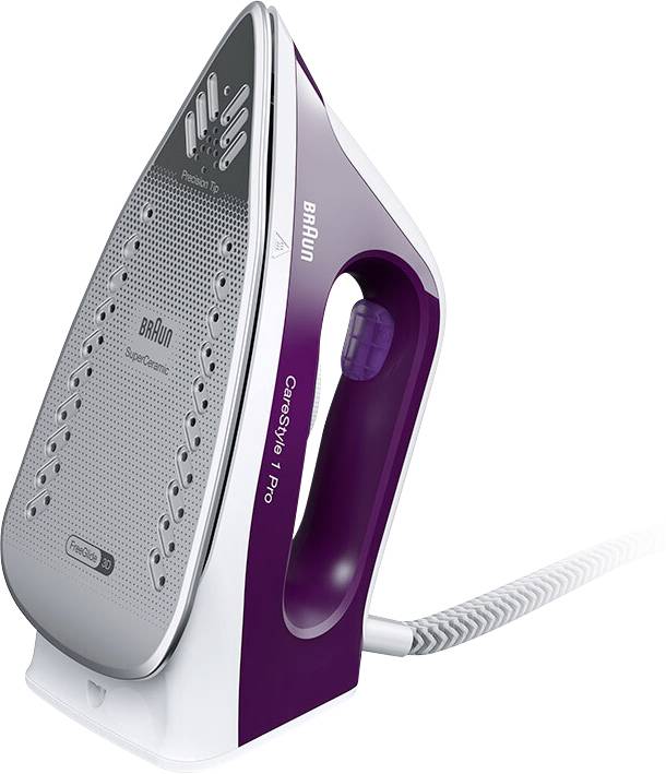 Braun IS 1514 VI 0128807002 Ferro da stiro con caldaia 2200 W Bianco, Viola