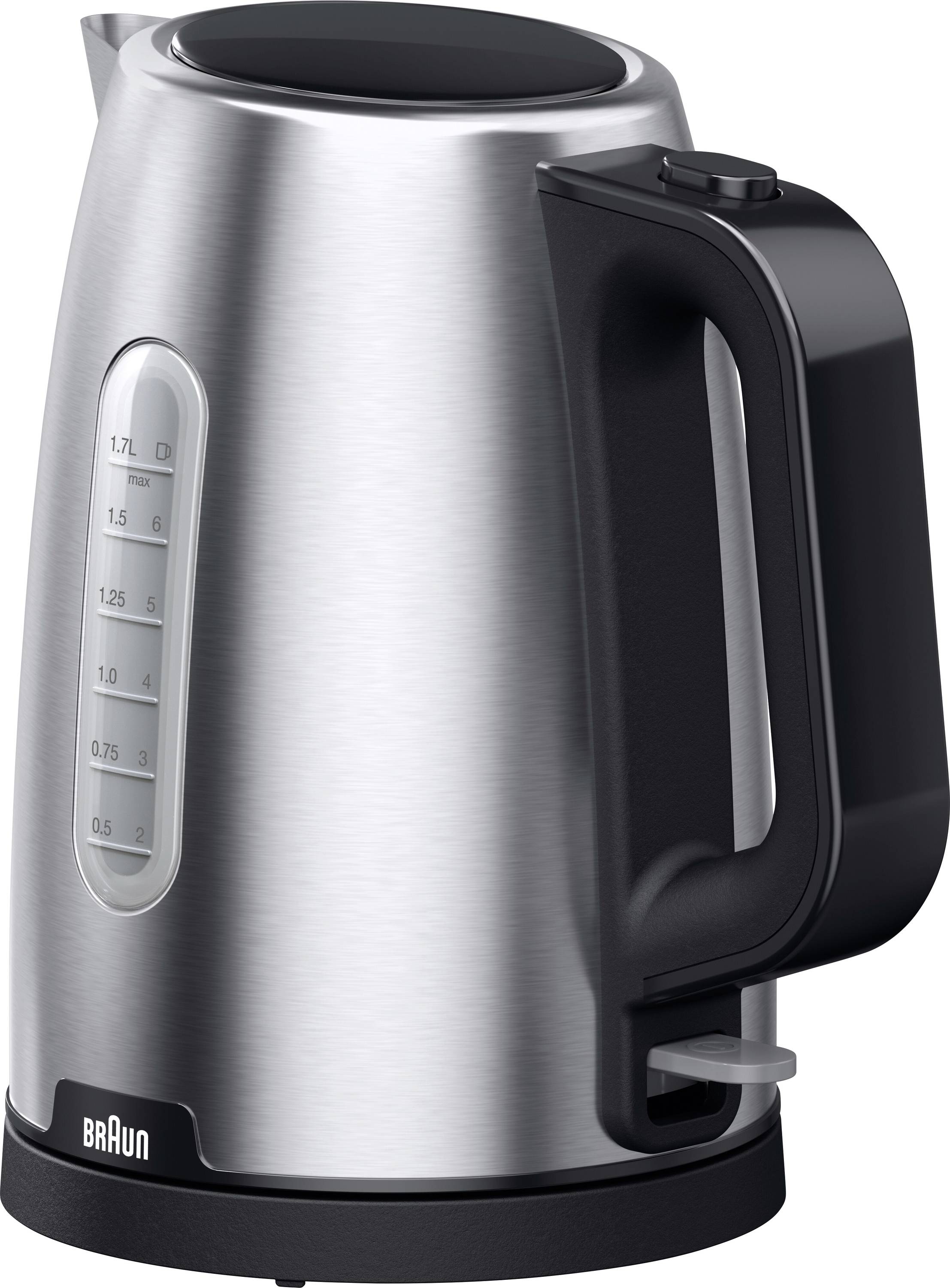 Braun WK 1500 BK Wasserkocher BPA-frei Schwarz Fassungsvermögen: 1.7 l-0