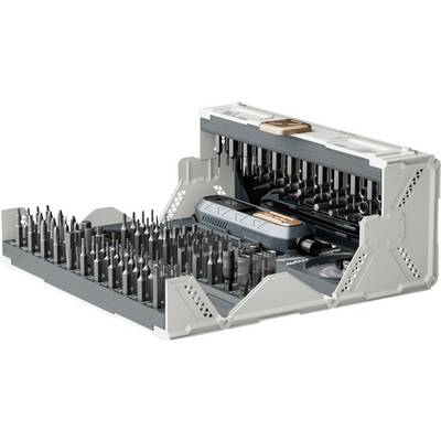 Jakemy Cordless screwdriver JM-8192 Bit-Set 180teilig T-Profil, T-Profil mit Loch, Sechskant, Kreuzschlitz Phillips, Kre-0
