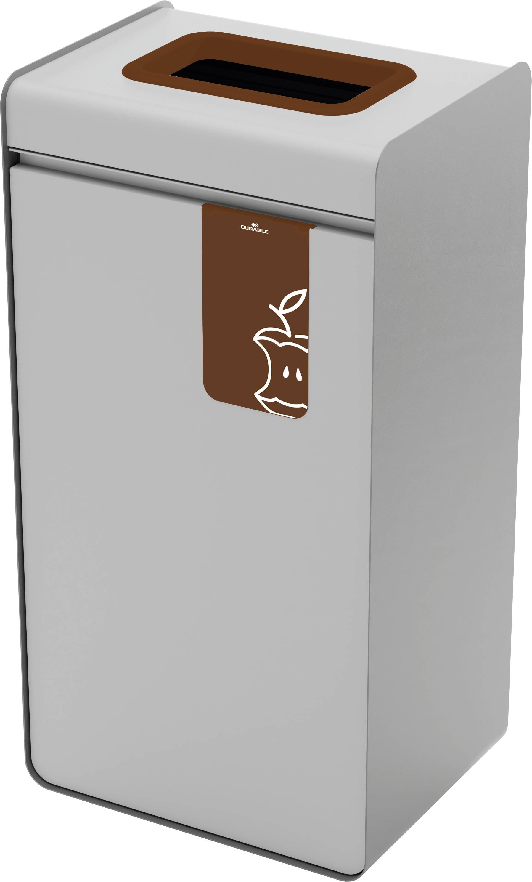 Durable 321511 Wertstoffbehälter 55 l Metall (pulverbeschichtet) (B x H x T) 420 x 830 x 330 mm Braun 1 St.