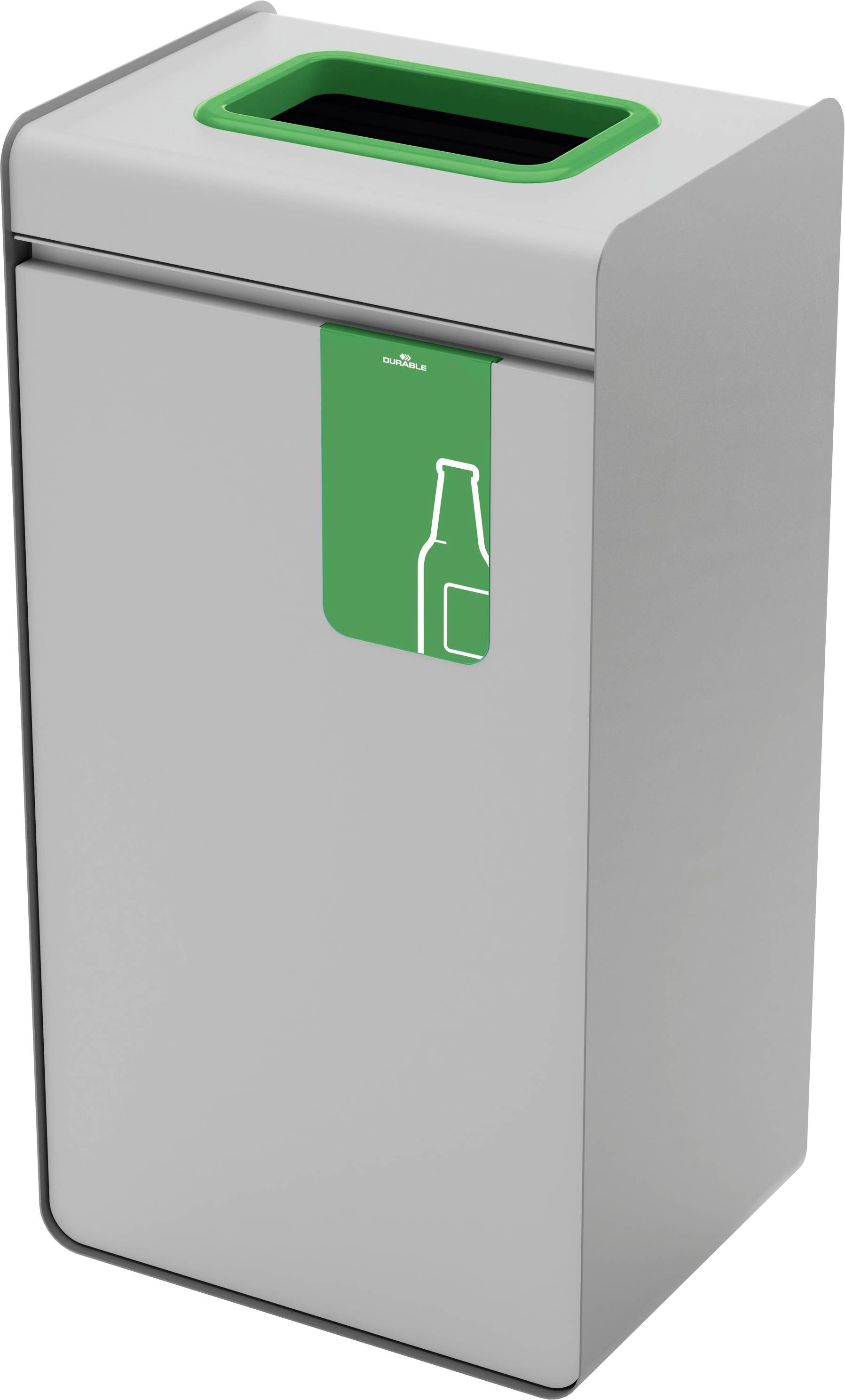 Durable 321405 Wertstoffbehälter 55 l Metall (pulverbeschichtet) (B x H x T) 420 x 830 x 330 mm Grün 1 St.