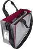 Sigel Notebook Tasche Desk Sharing Bag Bicolor M Synthetischer Filz Grau, Dunkelrot (B x H x T) 36 x 28 x 15 cm Passend für maximal: 39,1 cm (15,4")