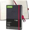 Sigel C2609 Wochenkalender Conceptum 2026 Hardcover DIN A6 Schwarz, Rot 176 1 St.